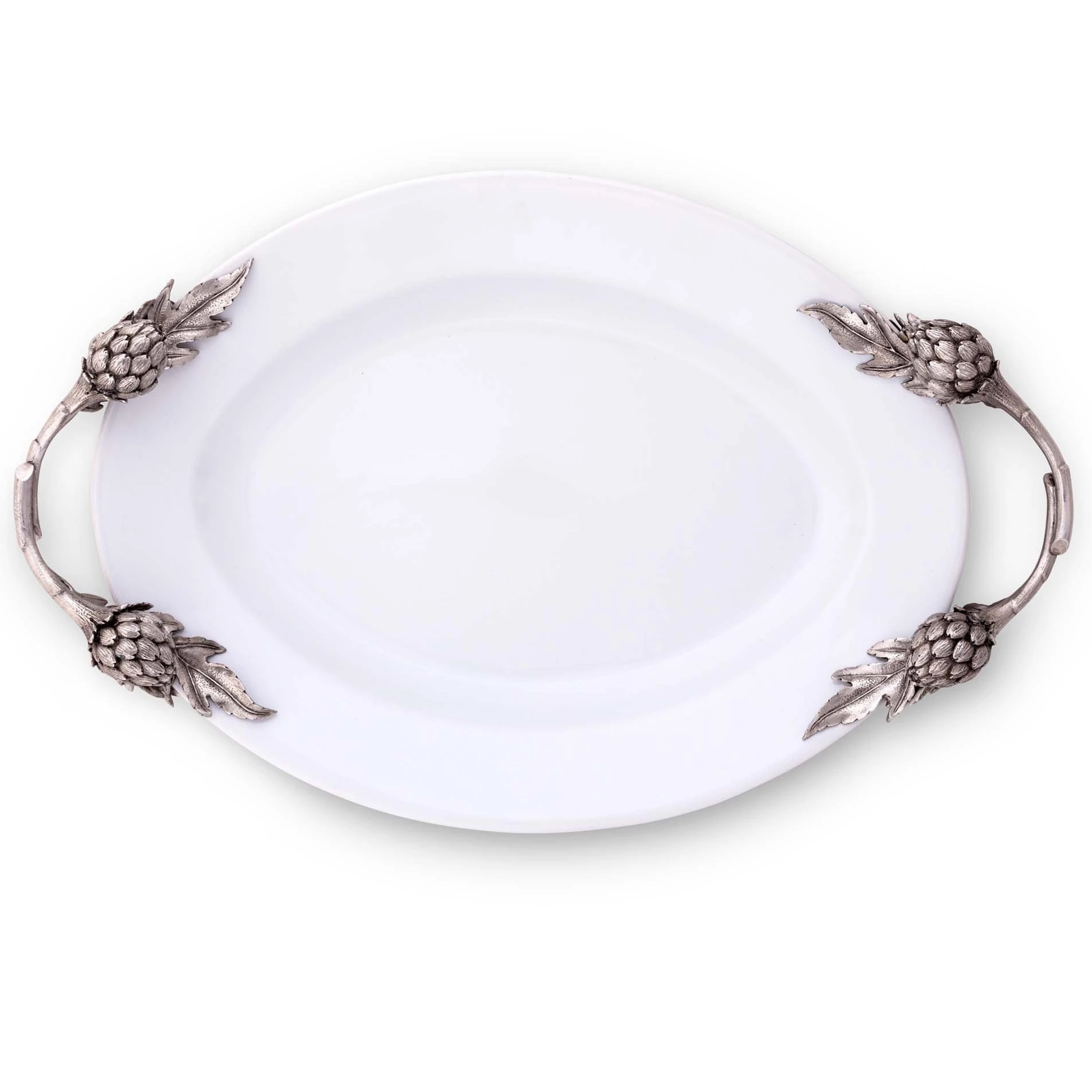 Vagabond House Artichoke Stoneware Serving Tray - Thumbnail 5