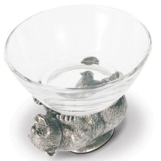 Vagabond House Bear Glass Bowl