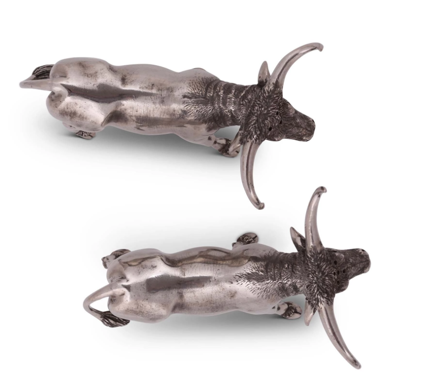 Vagabond House Steer Salt Pepper Shakers