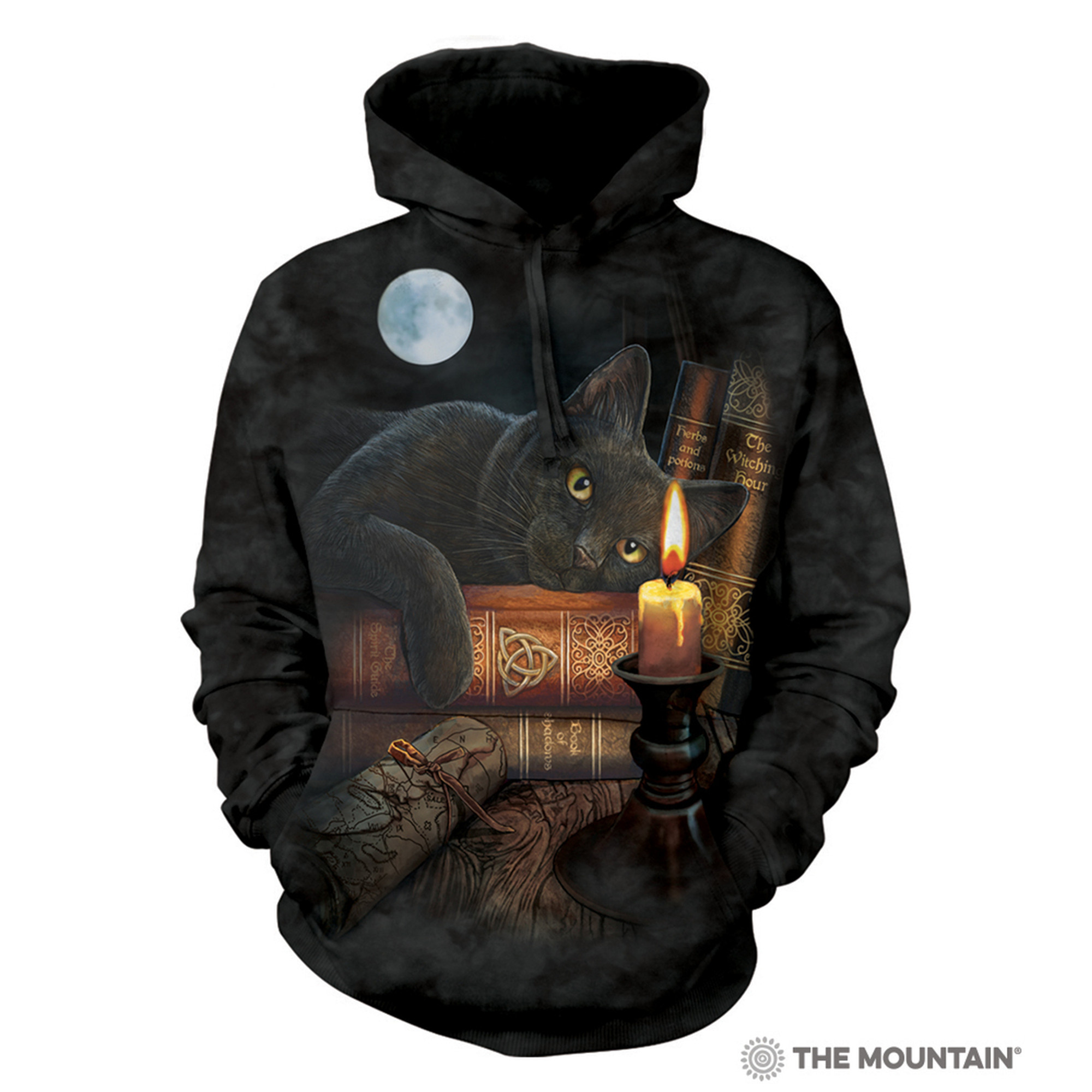 black cat hoodie