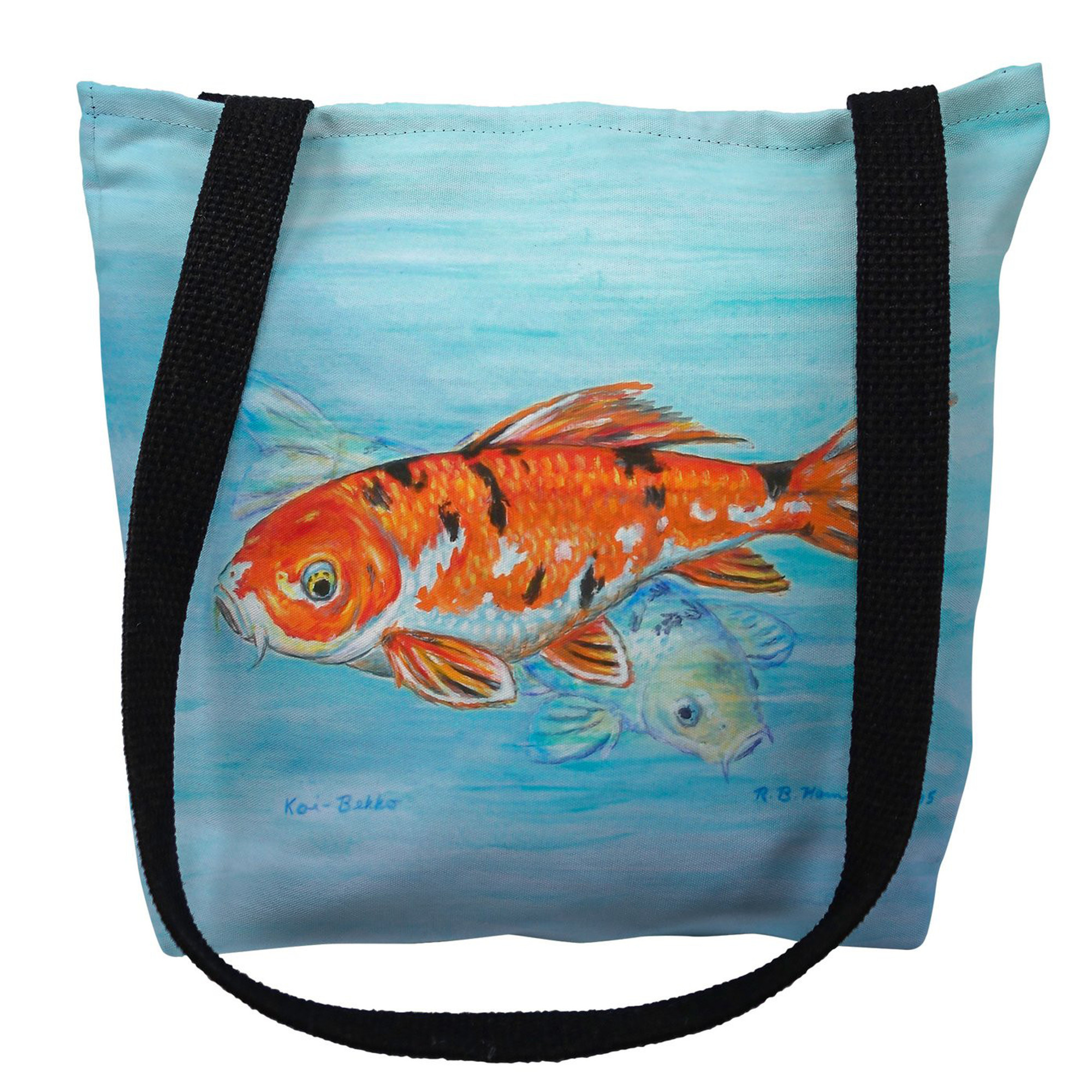 Koi Fish Tote Bag - Etsy
