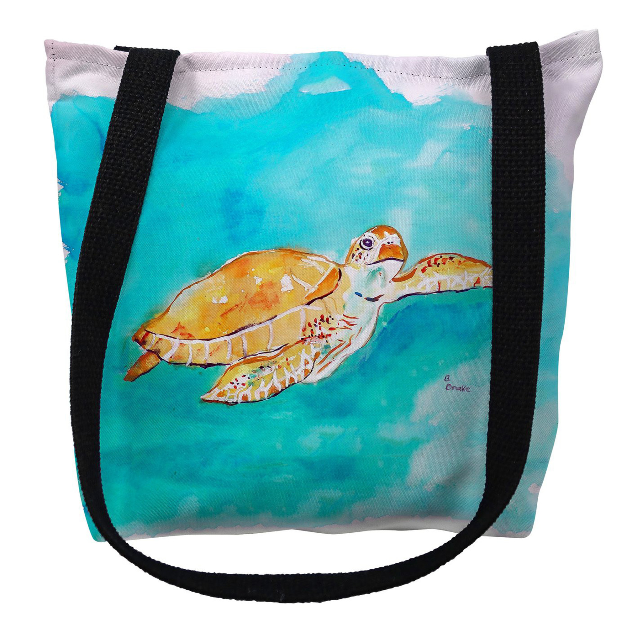 turtle tote bag