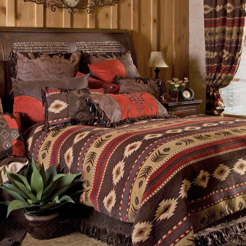 Cimarron Southwestern King Bedding Set 