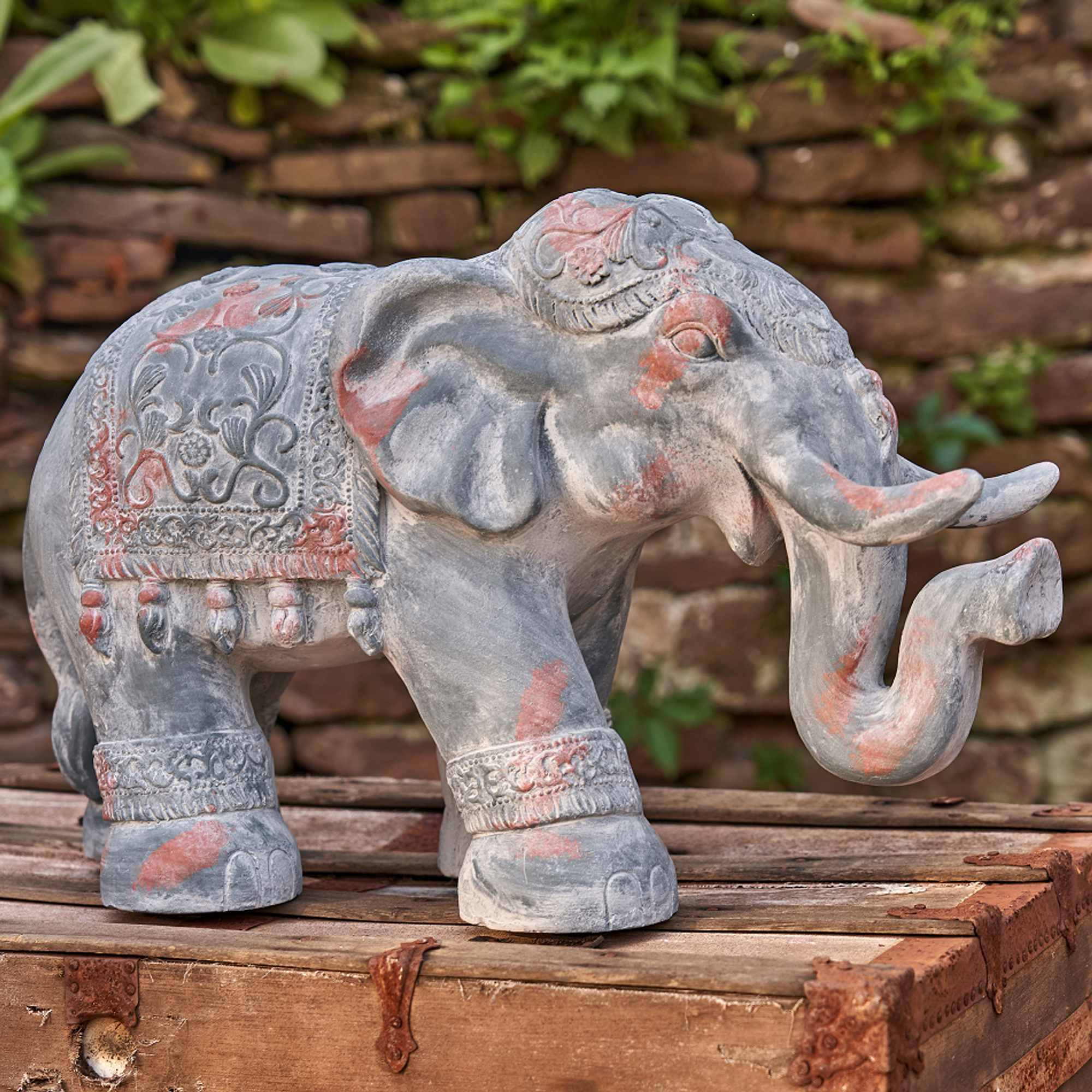 Large Elephant Sculpture, Garden Ornament