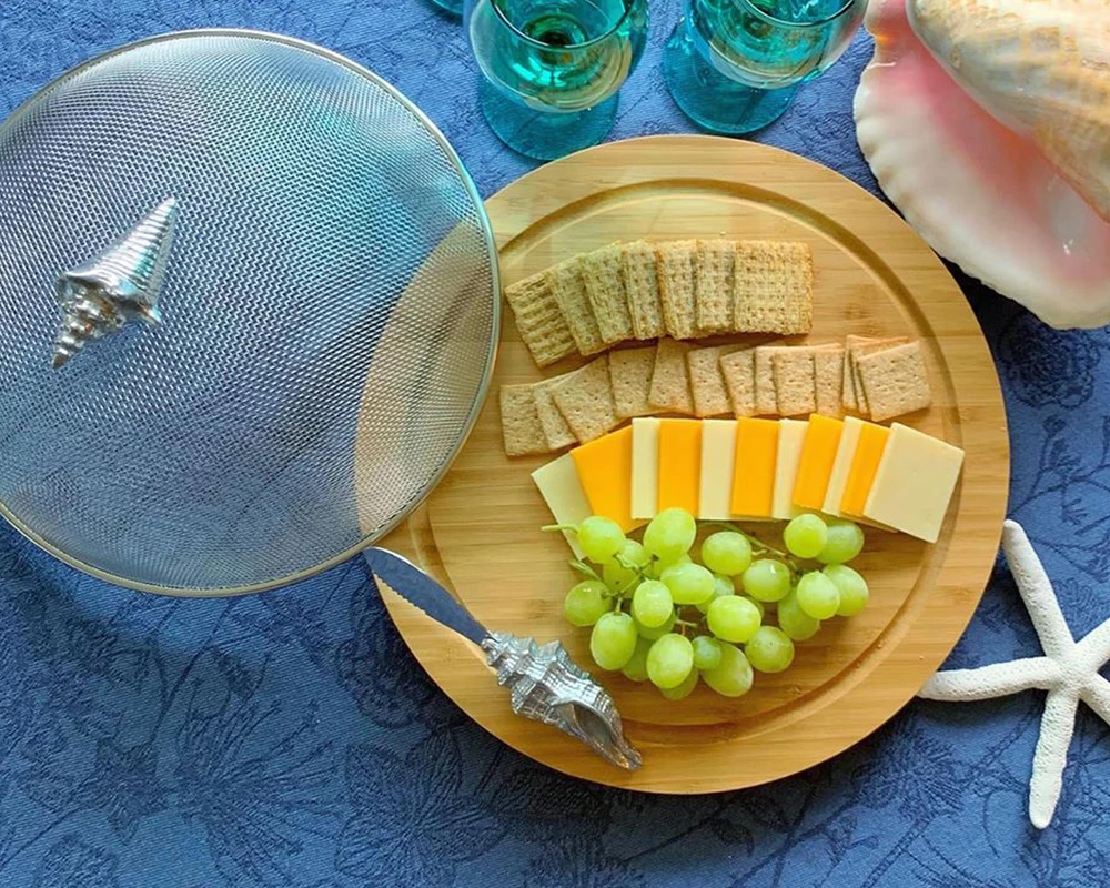 Arthur Court Designs Conch Shell Cheese Board Spreader - Thumbnail 3