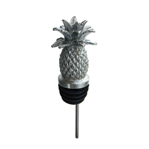 Stainless Steel Carved Pineapple Pourer Aerator Pineapple Wine