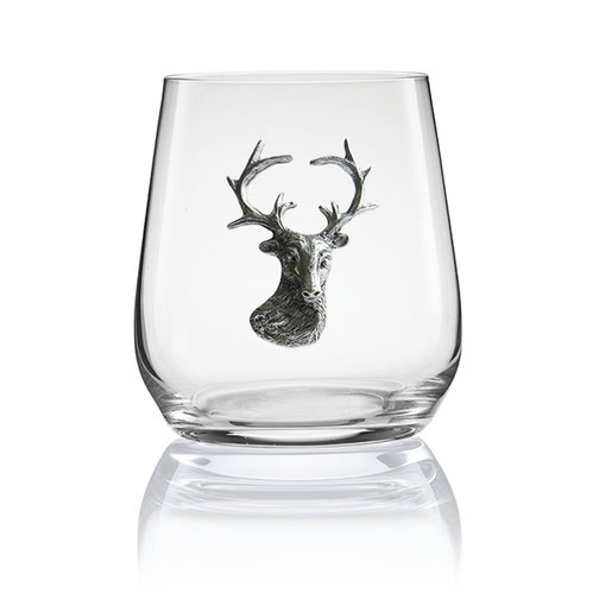 Stag Antler Set of 2 Wine Glasses 9H , Wine Glasses Set for any Home – Poe  and Company Limited
