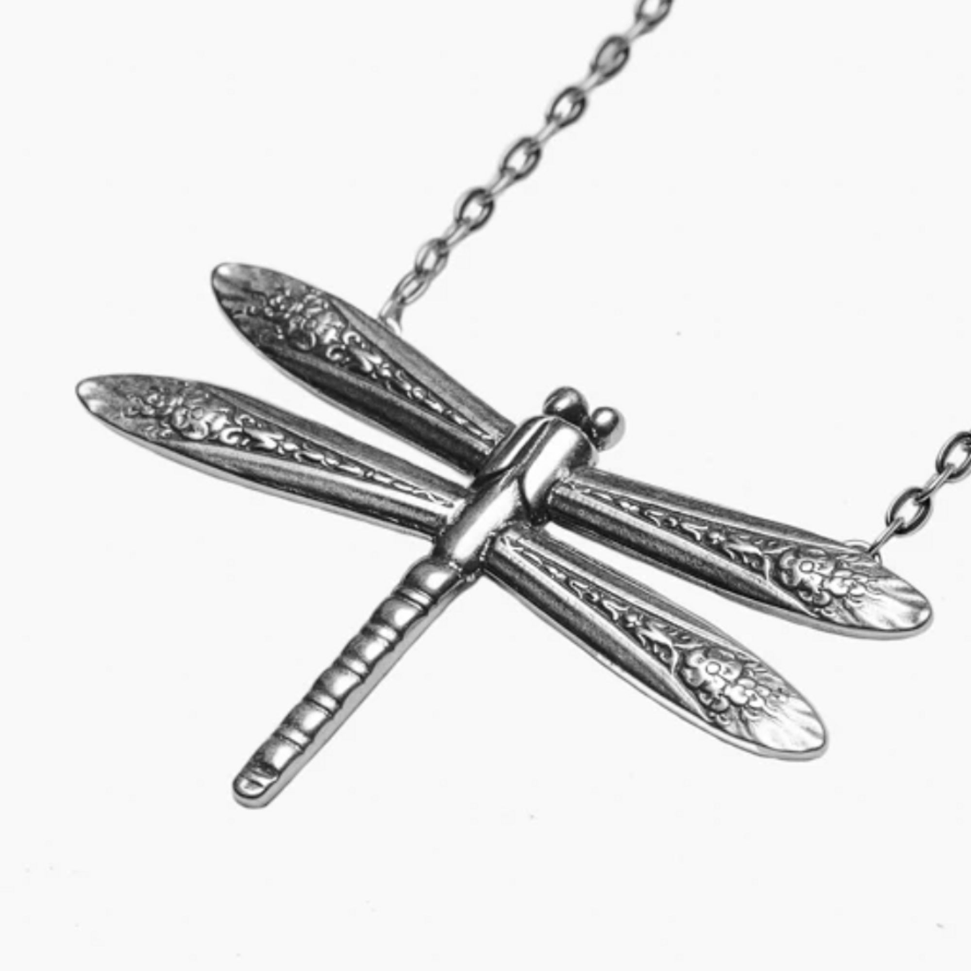 Dragonfly Necklace GENUINE Sea Foam Sea Glass Jewelry – Surfside Sea Glass  Jewelry
