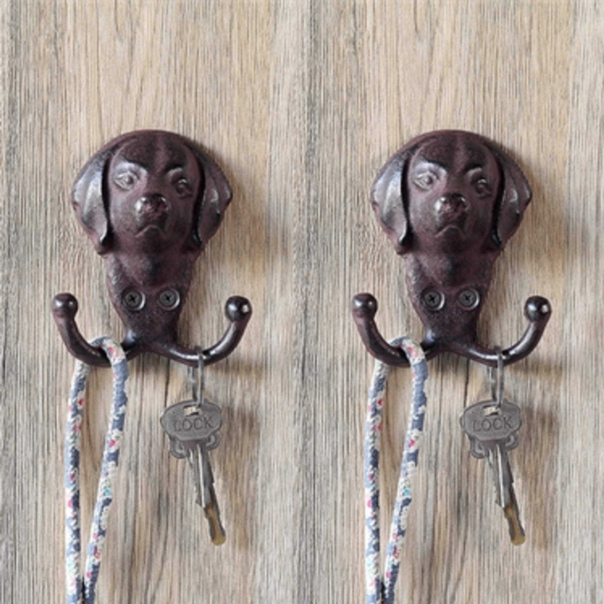 Set Of 3 Cat Wall Hooks Cast Iron Wall Hooks Towel Hooks Rustic