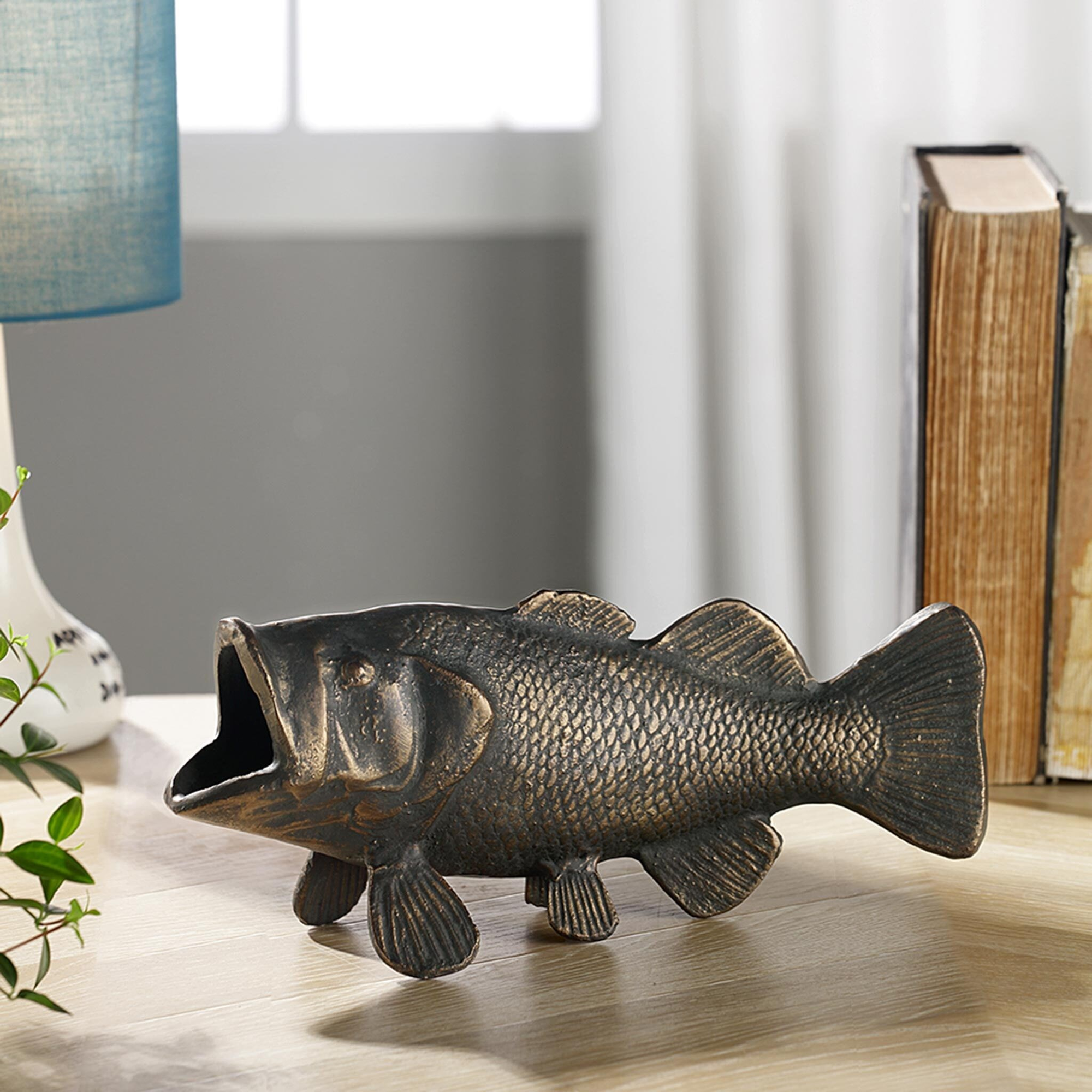 SPI Home Big Mouth Bass Decor