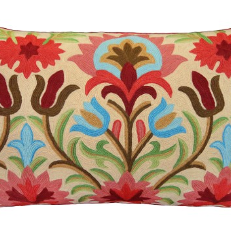 vibrant throw pillows
