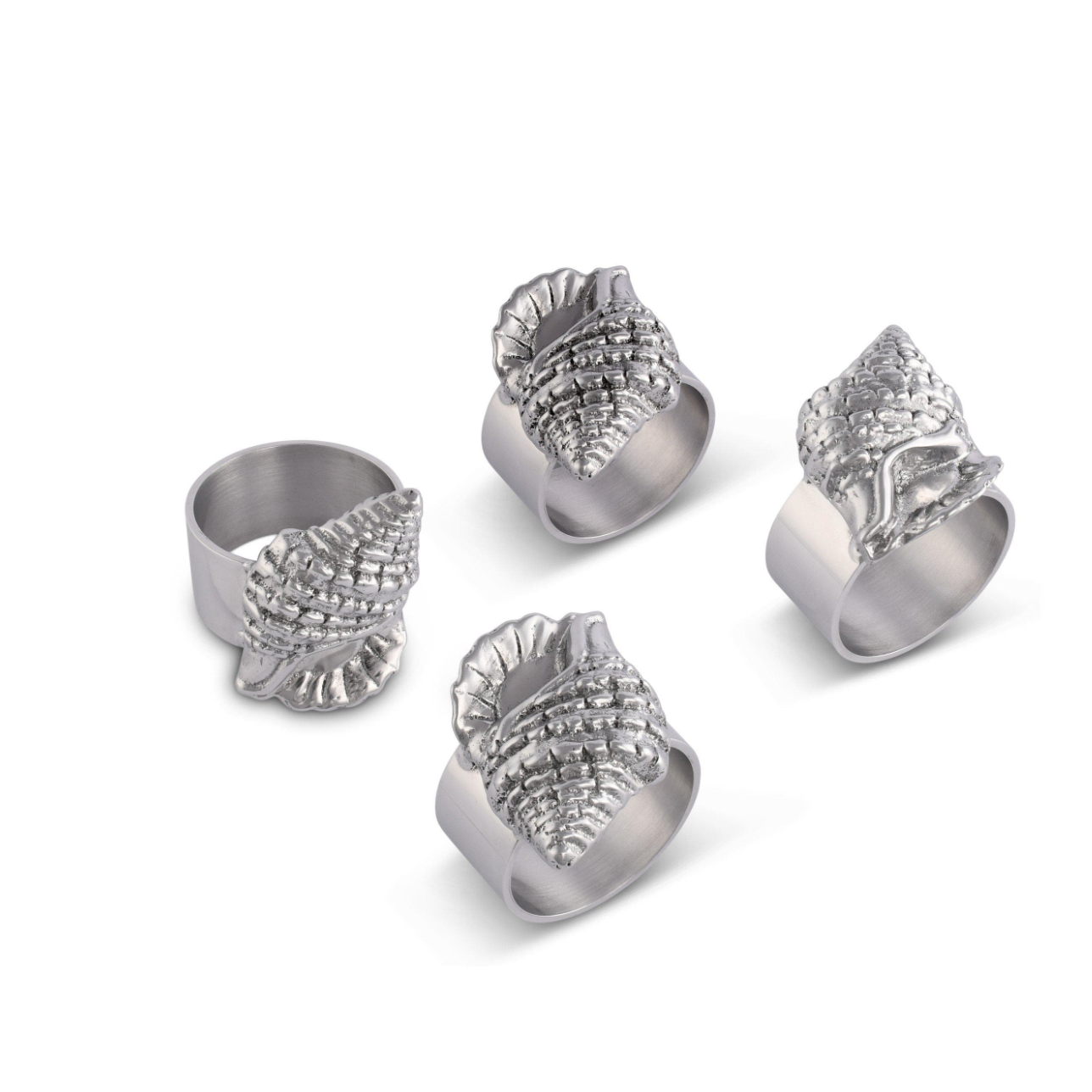 Arthur Court Designs Sea Shell Napkin Rings - Thumbnail 2