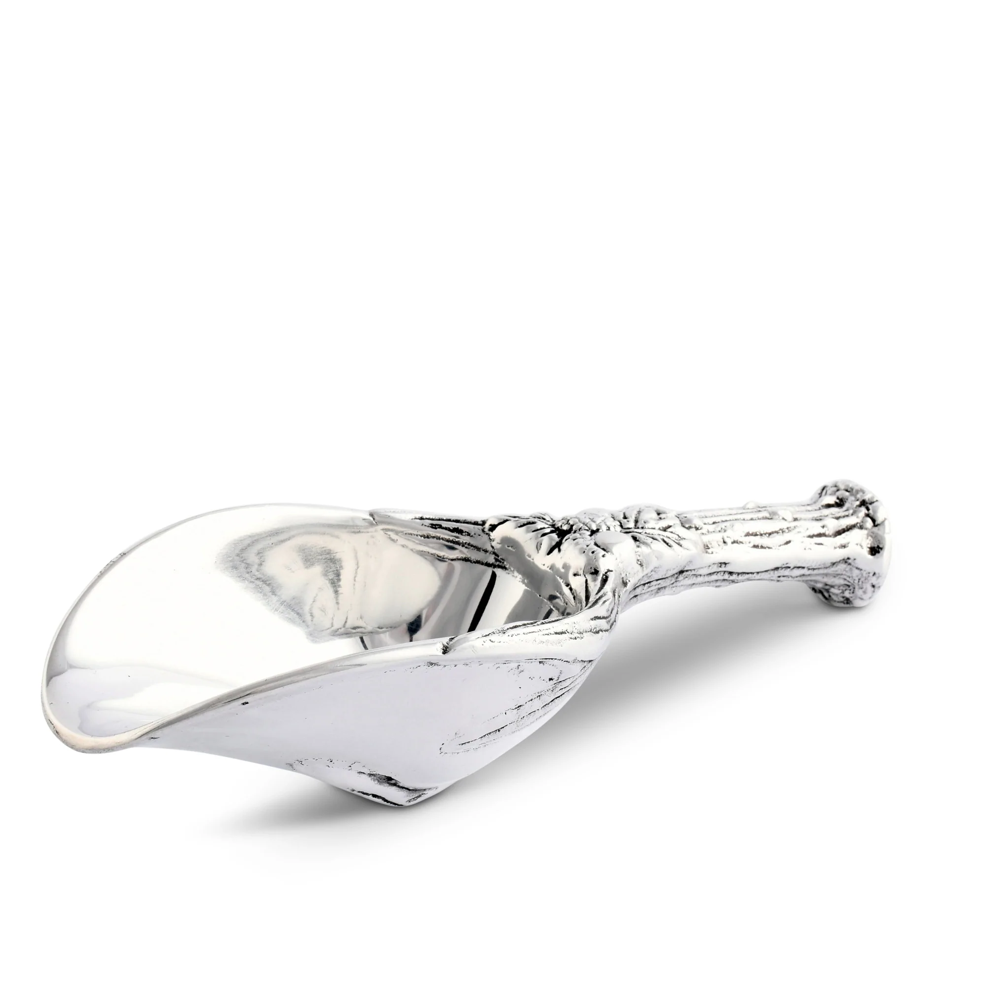 Arthur Court Designs Antlers and Oak Leaf Ice Scoop - Thumbnail 4