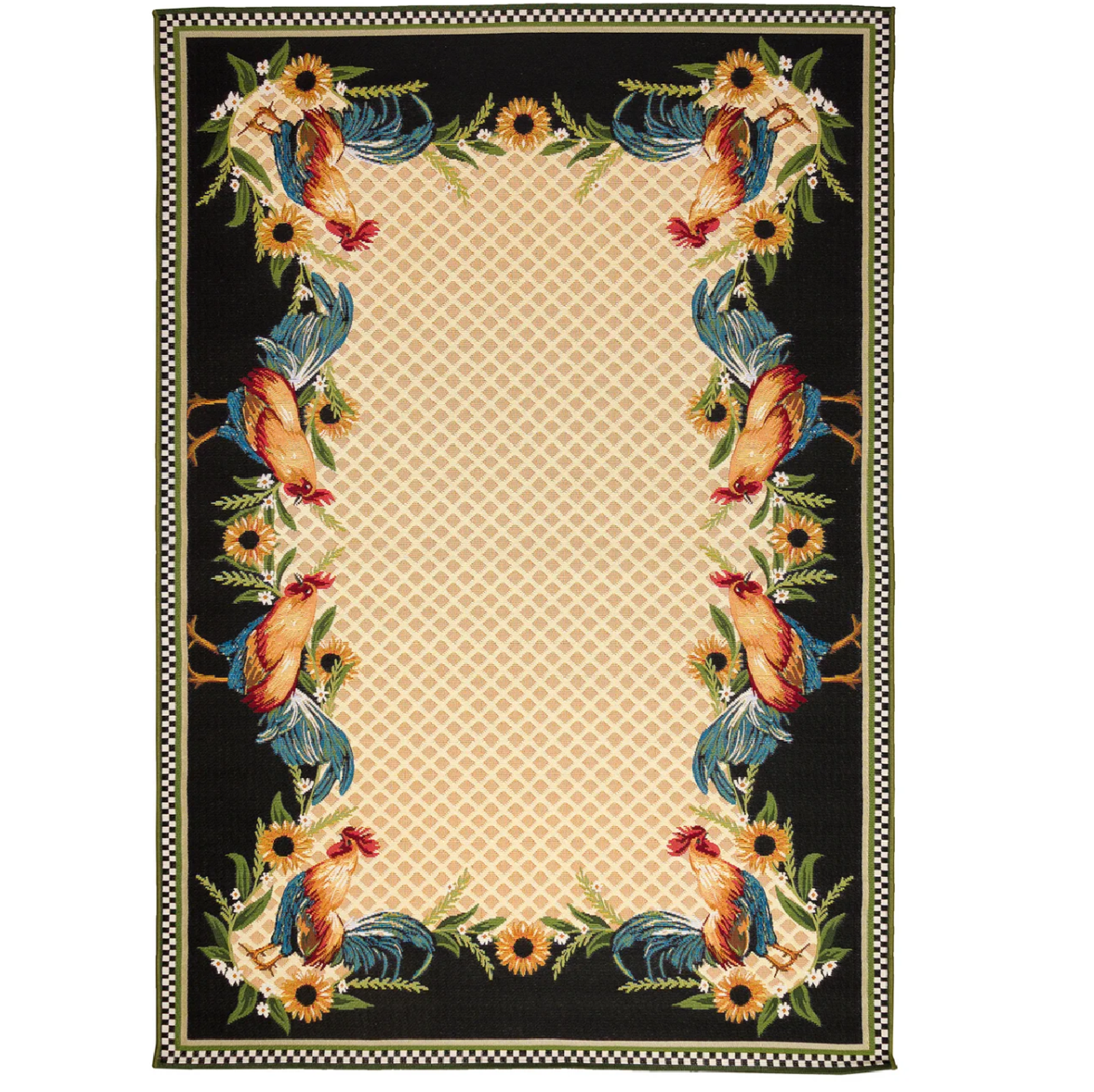 Rooster Indoor/Outdoor Rug