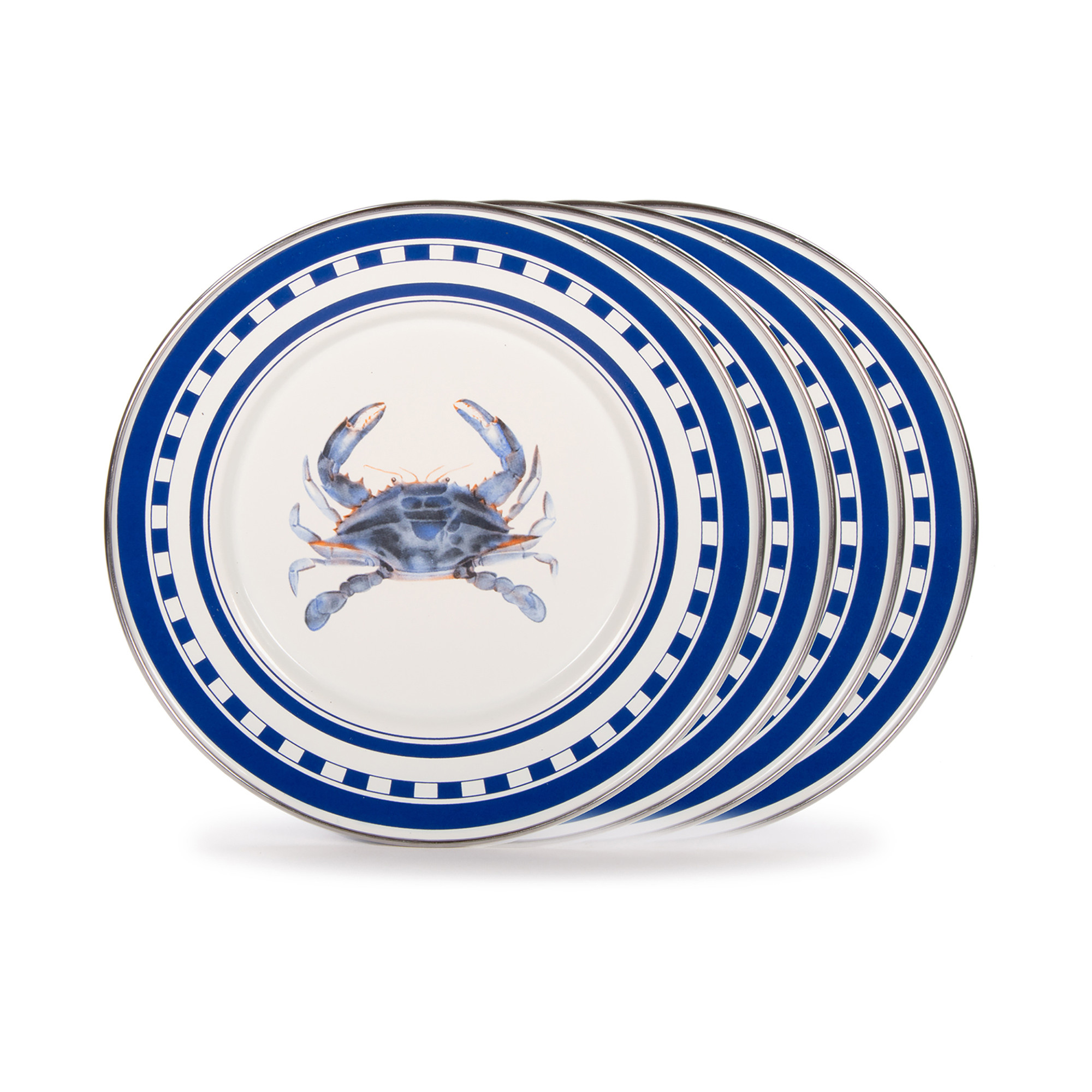 Golden Rabbit Enamel Ware Salad Plates - Thumbnail 3