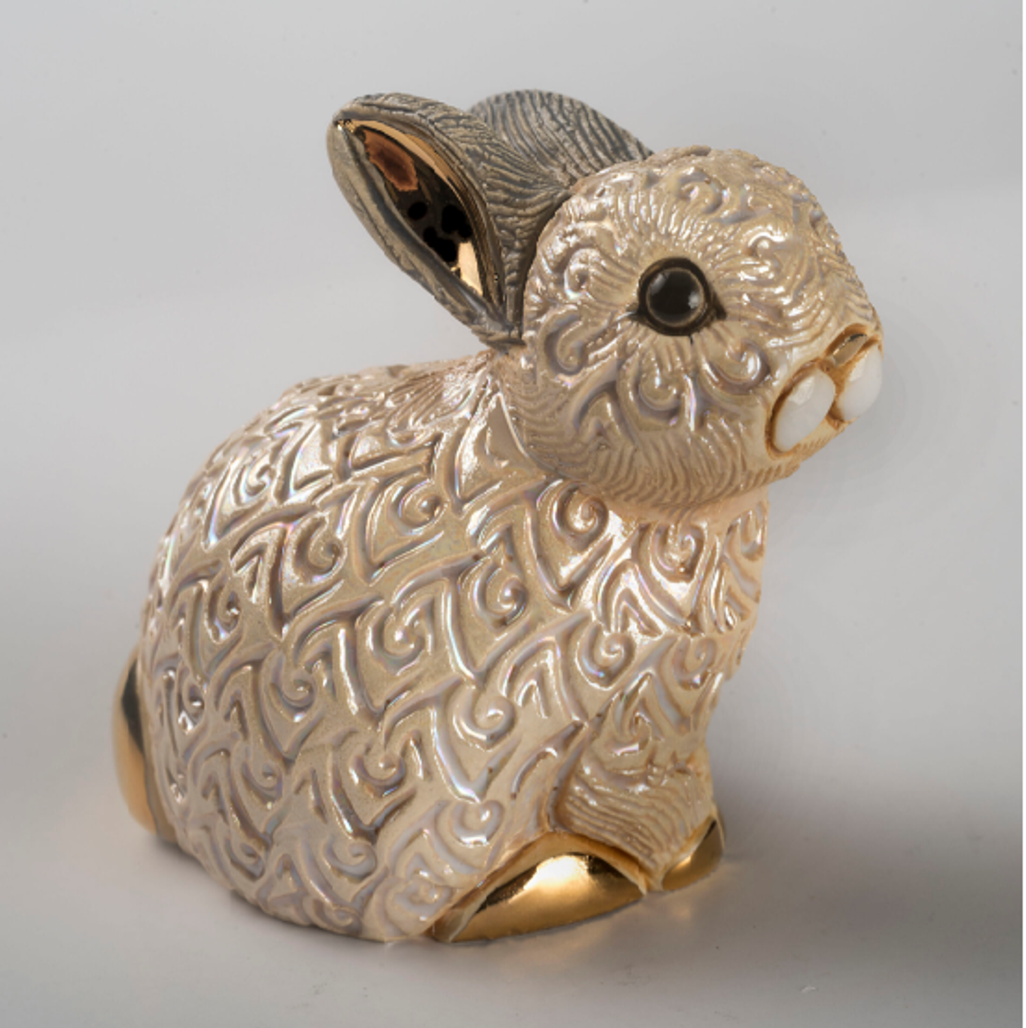Mini Ceramic Rabbit Figurine