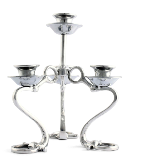 Arthur Court Designs Equestrian Bit Candlestick