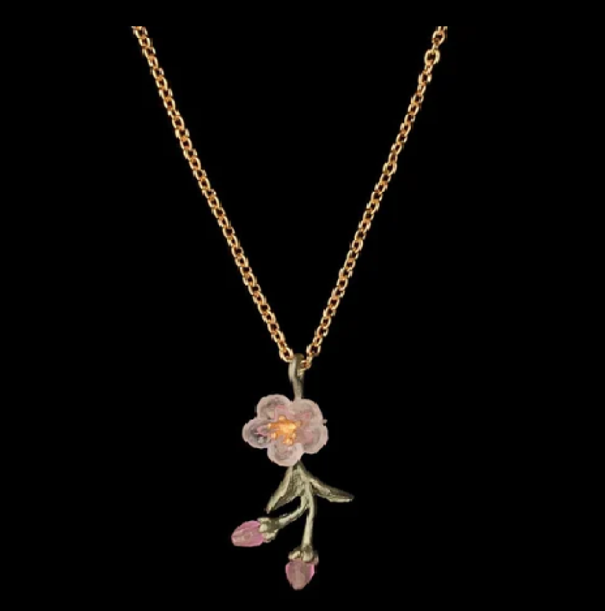 Cherry blossom necklace – Loca Travesuras