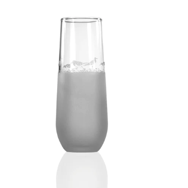 Rolf Glass Sandpiper Stemless Champagne Flute - Thumbnail 2