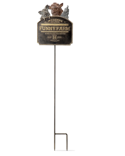 SPI Home Funny Farm Garden Stake - Thumbnail 2