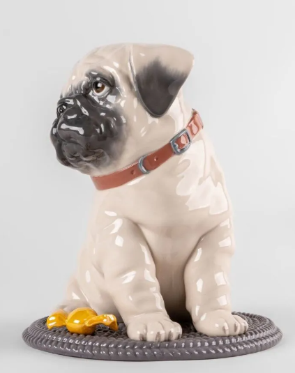 Lladro Puppy Pug Figurine - Thumbnail 5