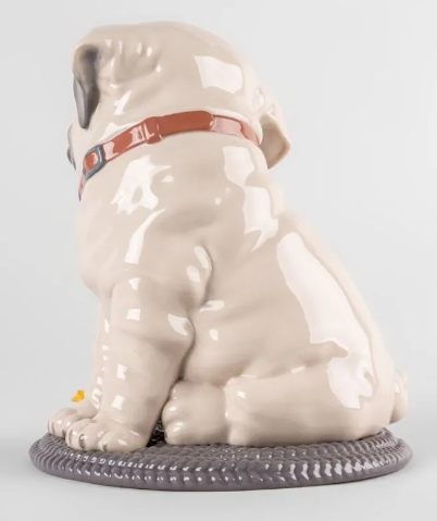 Lladro Puppy Pug Figurine