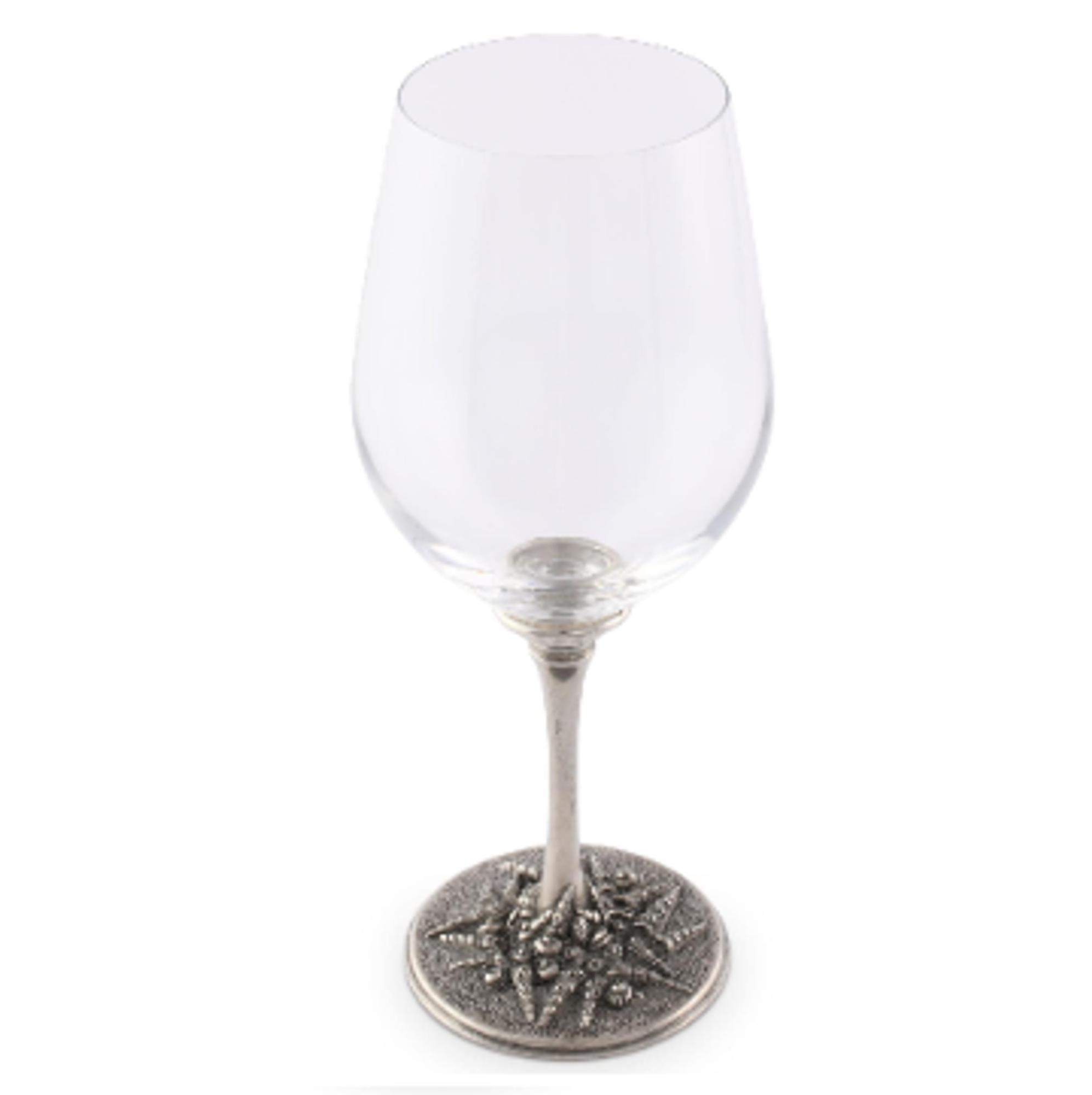 ELEPHANT GIFT, Stemmed Wine Glass, With Etched Glass Design