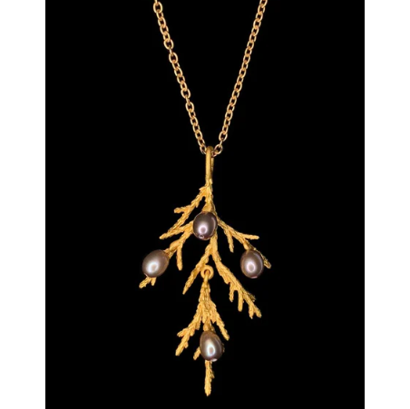 Juniper Pendant Necklace Drop Collar Jewelry Michael Michaud