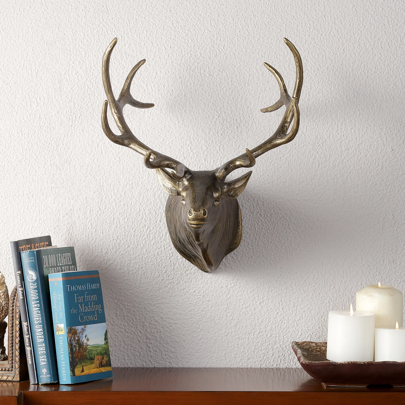 SPI Home Deer Head Wall Decor - Thumbnail 3