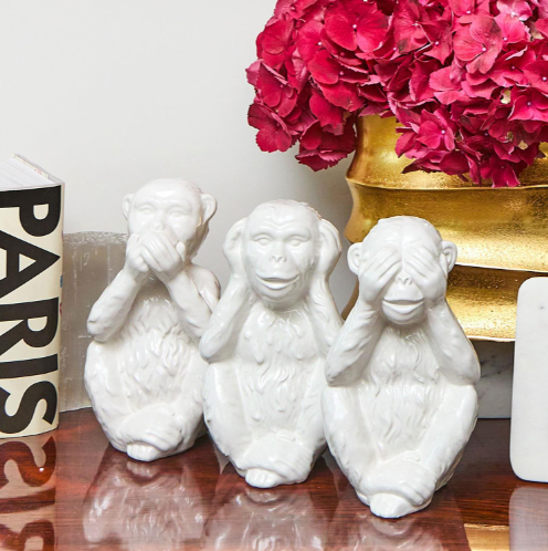 SPI Home Hear No Evil, See No Evil, Speak No Evil Monkeys