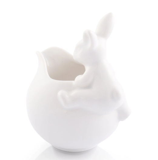 Porcelain Climbing Bunny Creamer| Dishes | Arthur Court Design