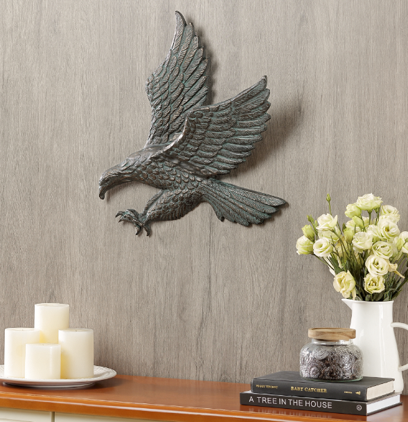 SPI Home Swooping Eagle Wall Plaque - Thumbnail 3