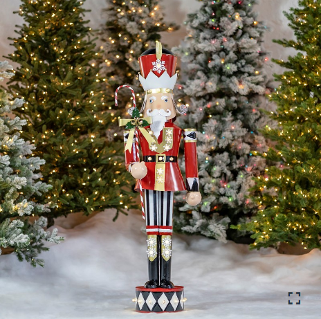 Zaer Ltd International Iron Christmas Nutcracker - Thumbnail 4