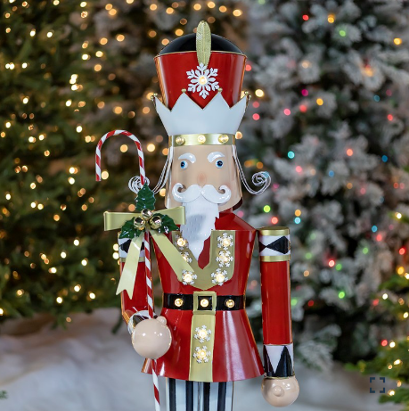 Zaer Ltd International Iron Christmas Nutcracker - Thumbnail 3