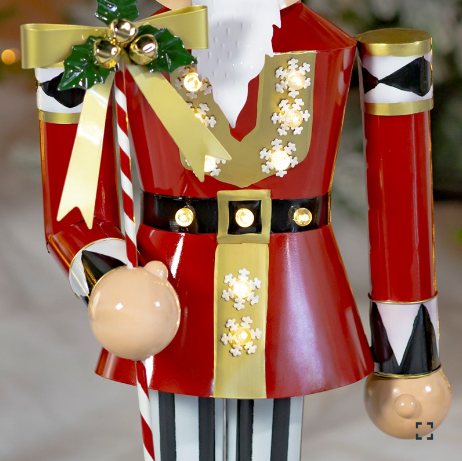 Zaer Ltd International Iron Christmas Nutcracker - Thumbnail 2
