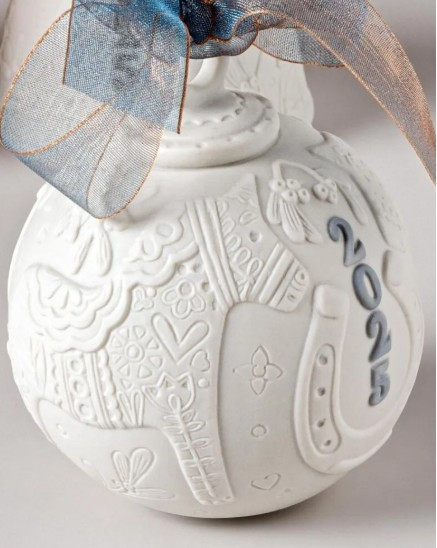 Lladro 2025 Christmas Ball Ornament | Holiday Ornament