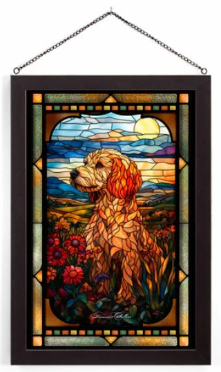 Pug Stained Glass Art | Dog | Wild Wings