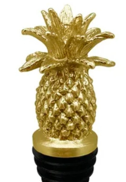 Menagerie Carved Pineapple Wine Pourer Aerator - Thumbnail 2