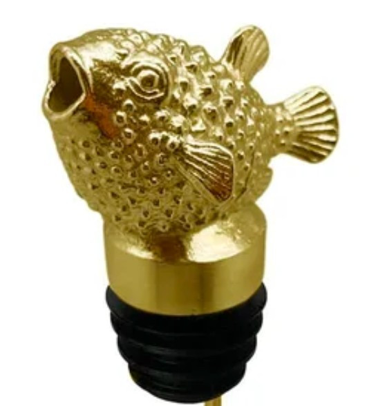Menagerie Puffer Fish Wine Pourer - Thumbnail 2