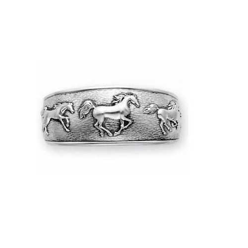Horse Cuff Bracelet | Sterling Silver | Kabana