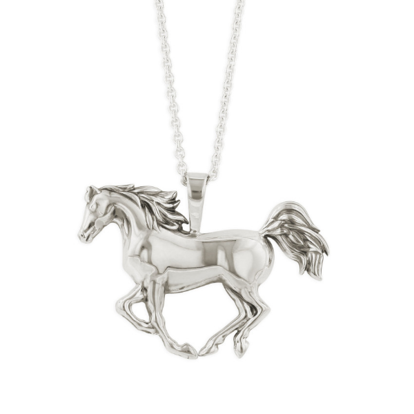 Horse Pendant Necklace Sterling Silver Kabana Horse Pendant Necklace Sterling Silver Kabana