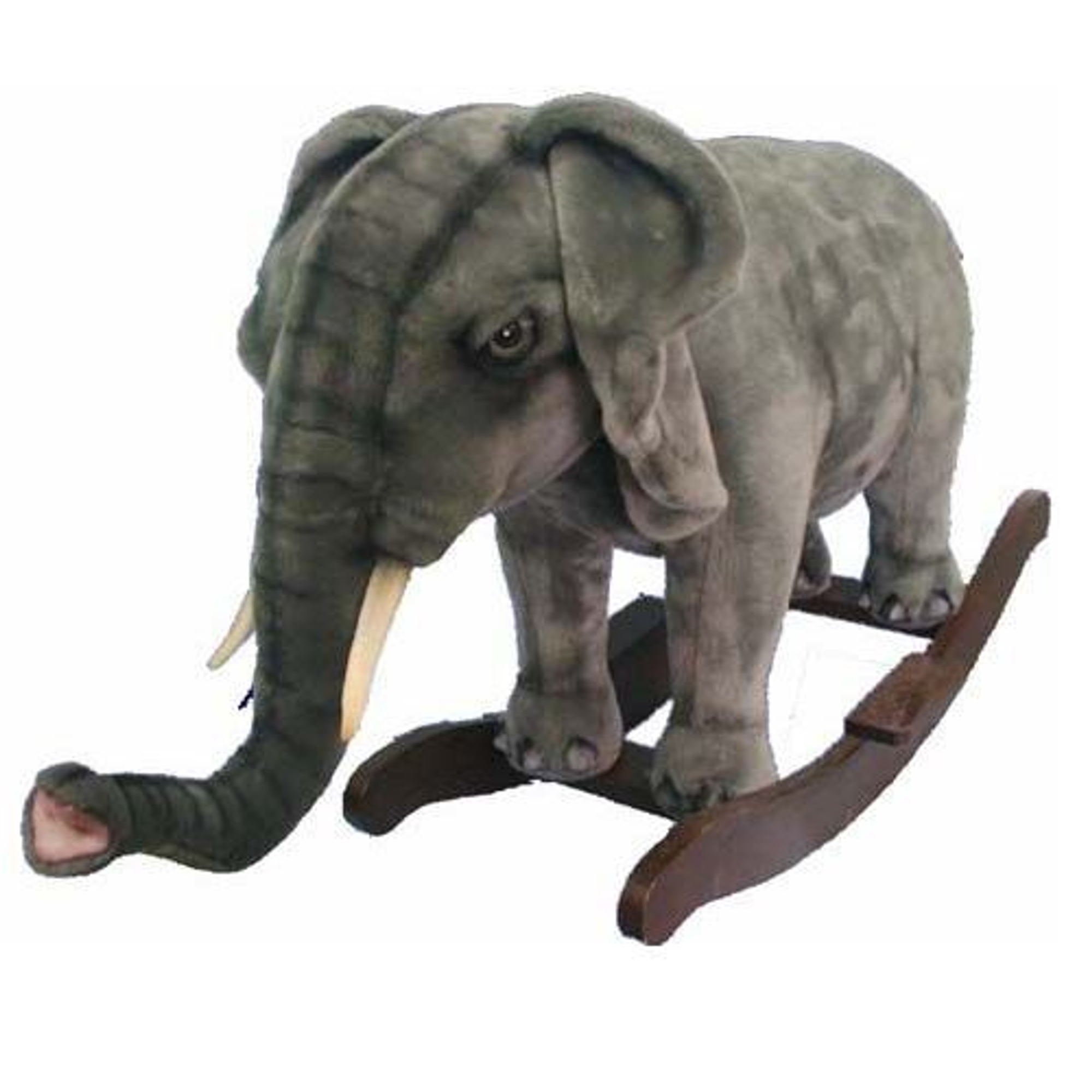 plush elephant rocker