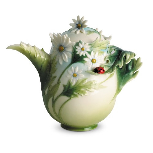 Ladybug Teapot | Franz Collection | Porcelain | WildlifeWonders.com