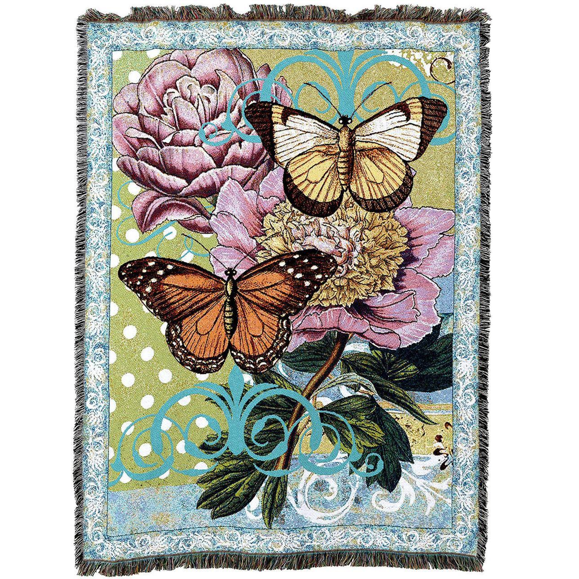 butterfly tapestry