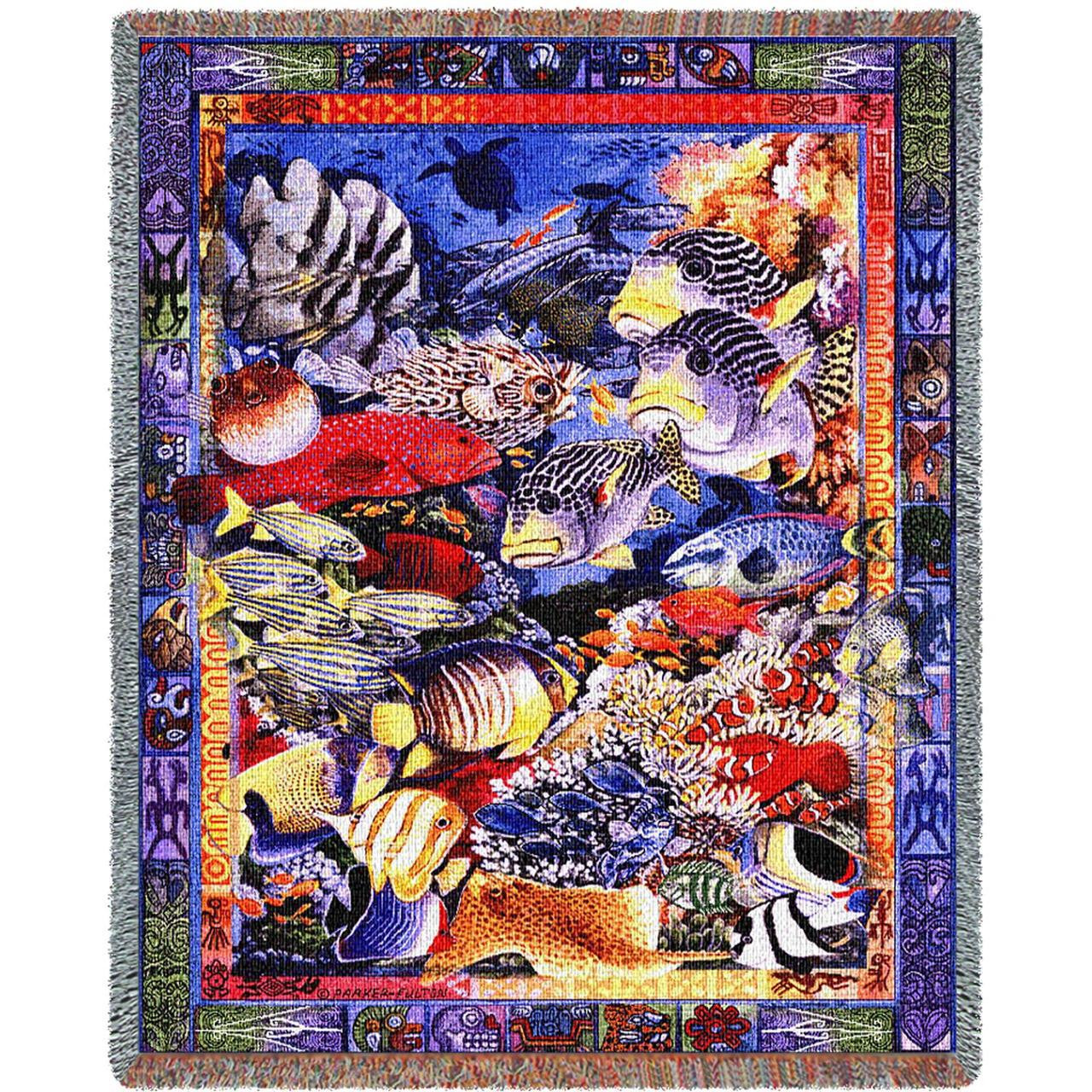 SeaThrow | Fish | Blanket | Undersea | Pure Country