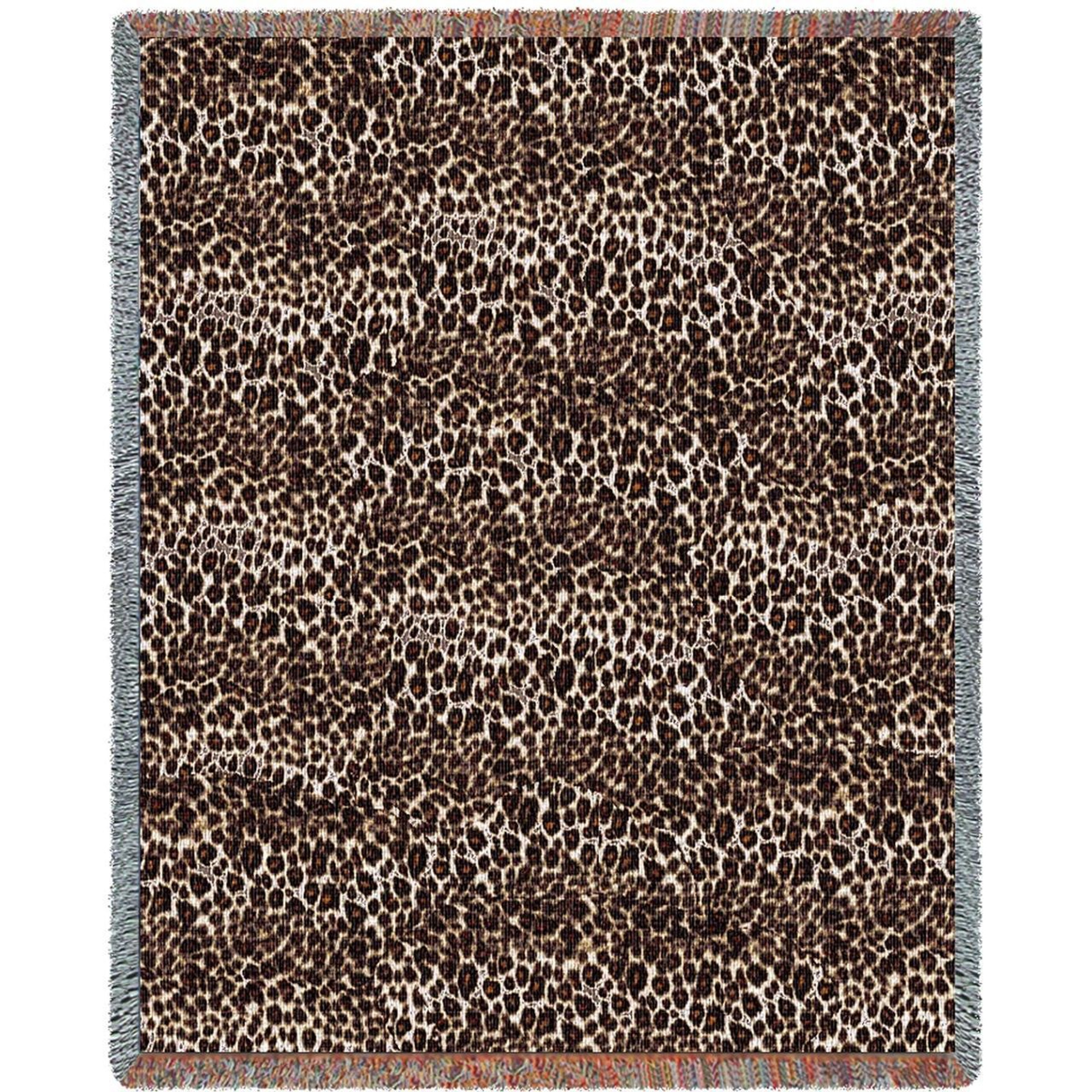 Cheetah Blanket | Woven Throw | Pure Country