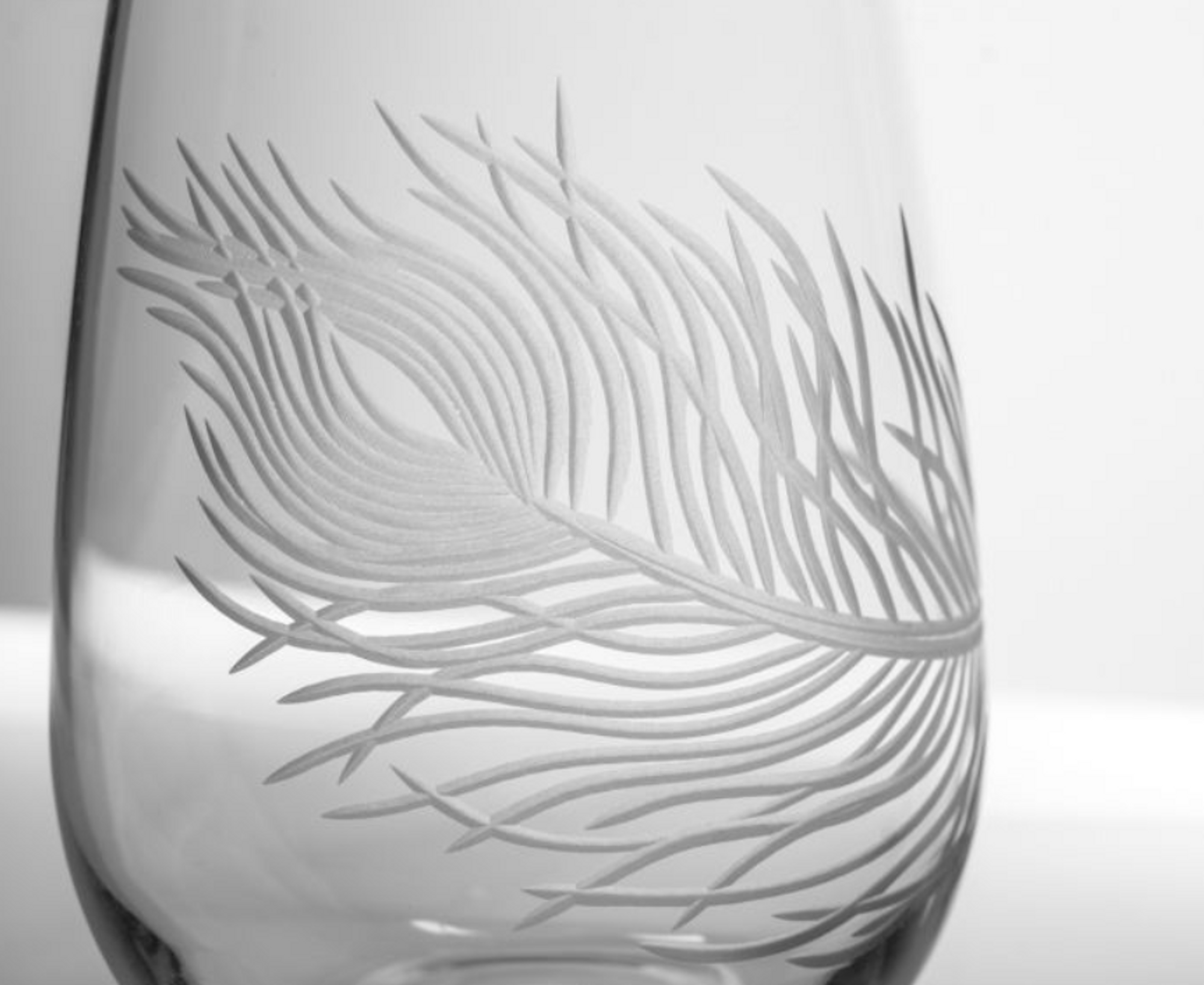 Artland Inc. Peacock Wine Glasses - Set of 4 