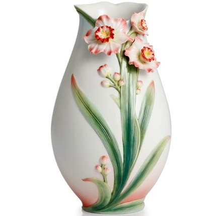 Daffodil Vase | Porcelain | Franz Collection