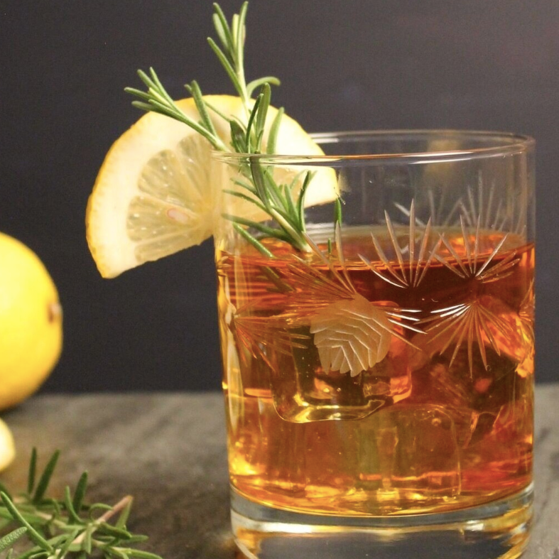 Icy Pine Double Old Fashioned Glass Set of Four | Glassware