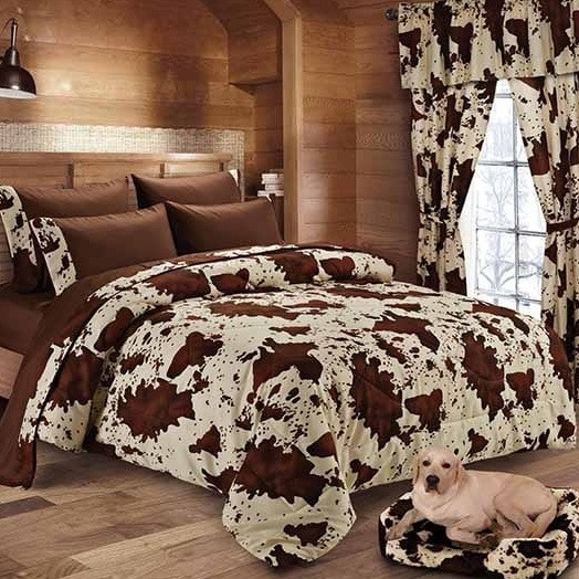 Rodeo Cow Print Comforter Cow Pattern Comforter